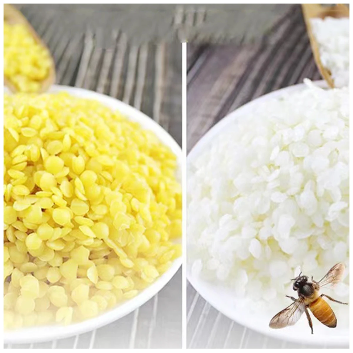 Best-selling organic beeswax pellets white beeswax for candle making crude beeswax