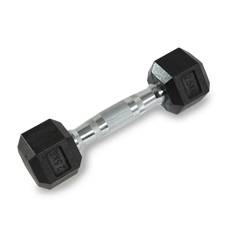 2023 Wholesale Customized weight Mancuernas Hex Dumbbell Set Rubber Hex Dumbbell Set Hex Dumbbells Pounds