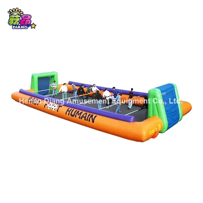 Factory high quality football fixed games foosball soccer table inflatables