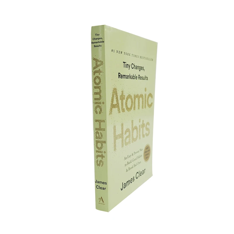 Best quality Printing atomic habits book inspirational book Novels Hardcover  Printing Service