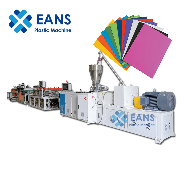High Capacity PVC Foam Board Crust Making Machine / Extruder / Production Line