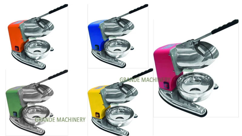 Mini Small 180W Hot Sale Automatic Electric Ice Shaving Machine Commercial Crushed Ice Shaver Machine Slushies Machine Price