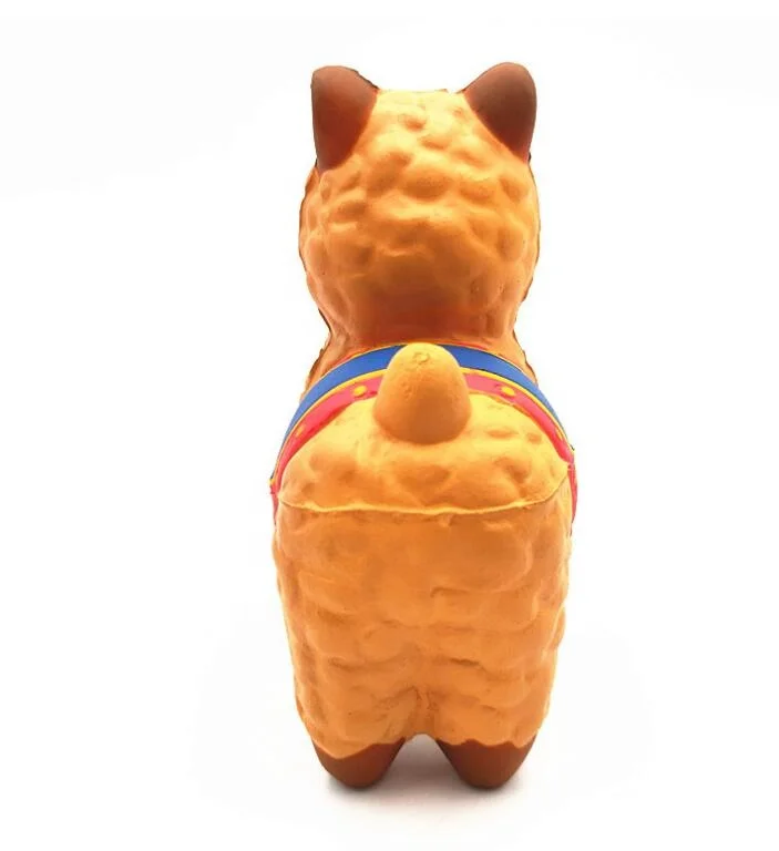 Полиуретановая пена игрушка для снятия стресса в форме альпаки