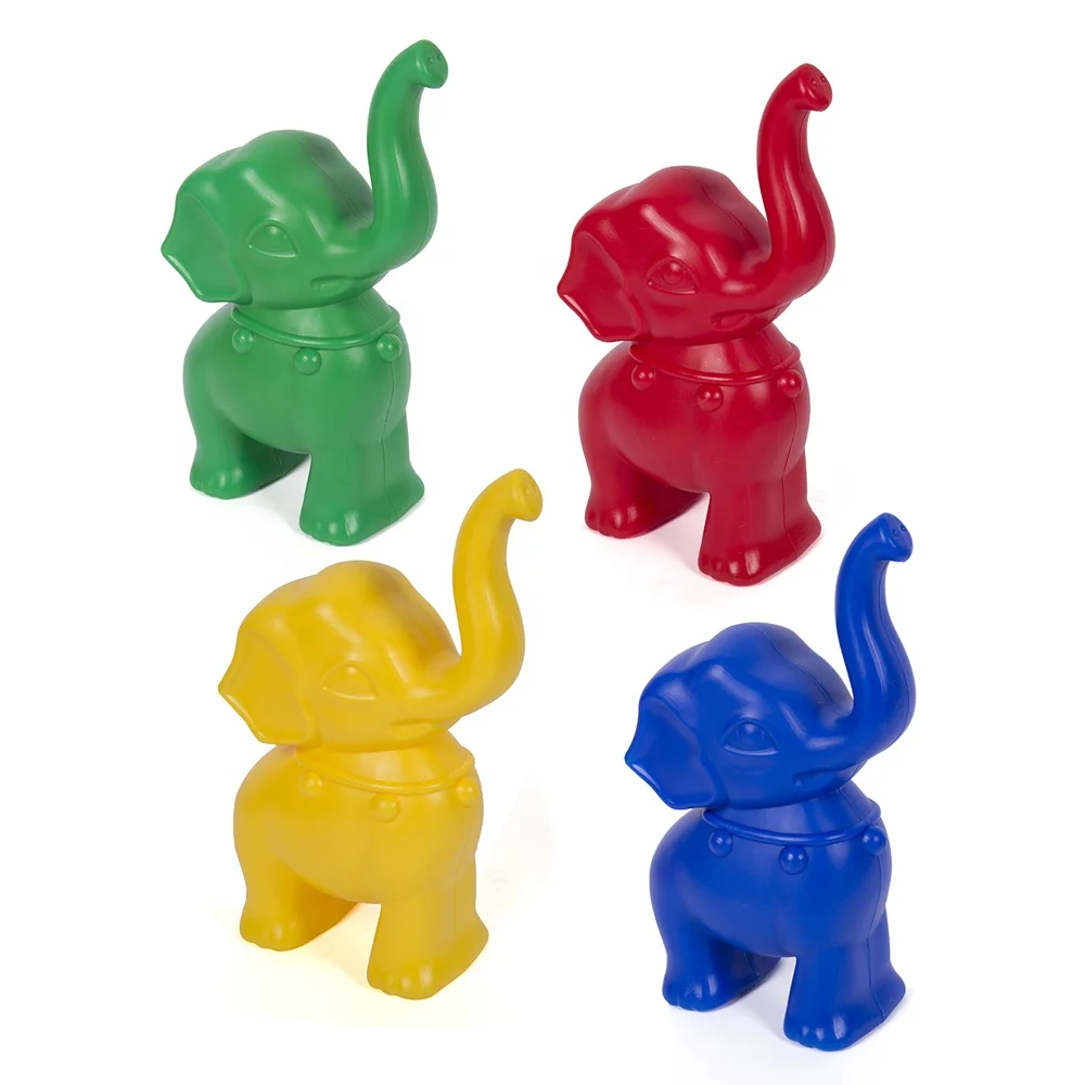 Yard Games Party Cute kindergarten Agility Rings plastic Big Elephant Ferrule Ring Toss Toys