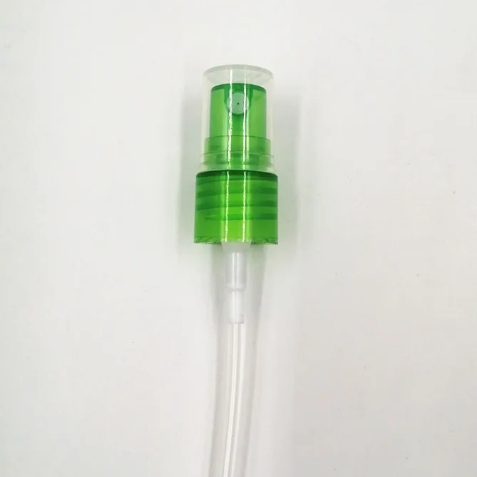 18/410 smooth closure transparent color plastic sprayer pump mist spray pump sprayer customized