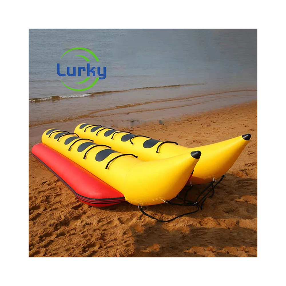 Funny Inflatable Water Flying Banana Sled Inflatable Water Banana Boat Inflatable Water Toys For Sale