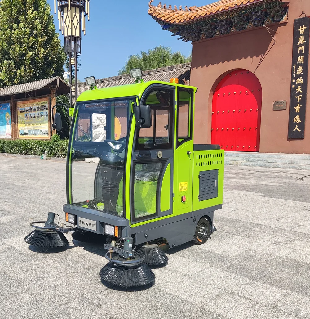 HRD-1900A Industrial Road Sweeper Machine high quality floor cleaning machine Street Floor Cleaning Equipment