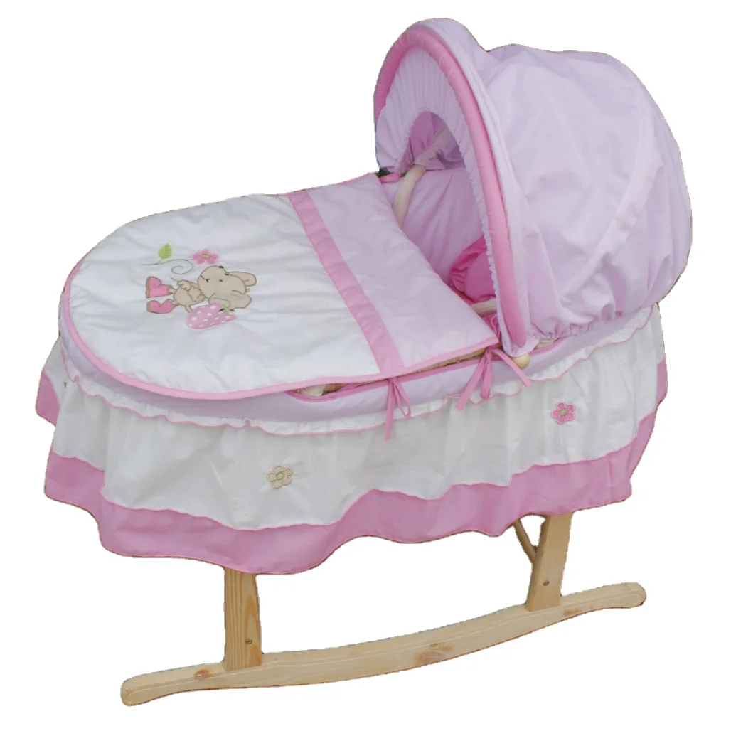 Sleeping Handmade Decorative Moses Cradle Baby Basket Baby