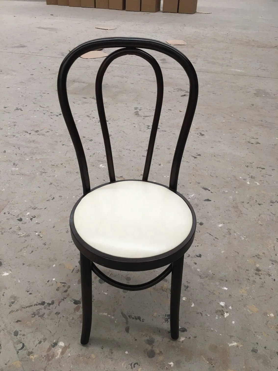  Современный модный стул из Bentwood Thonet деревянные бутиковые стулья белого и синего