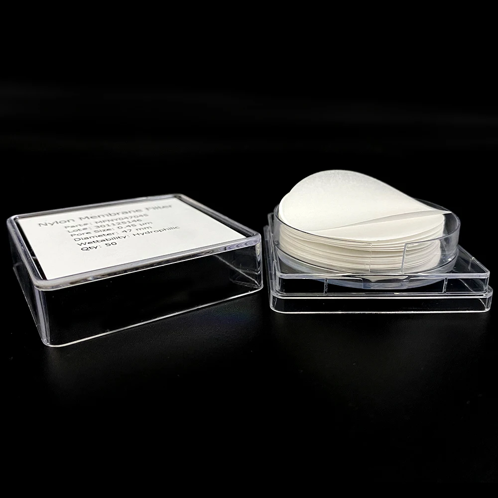 Lab 47mm 0.22um 0.45um Micro Nylon membrane filter