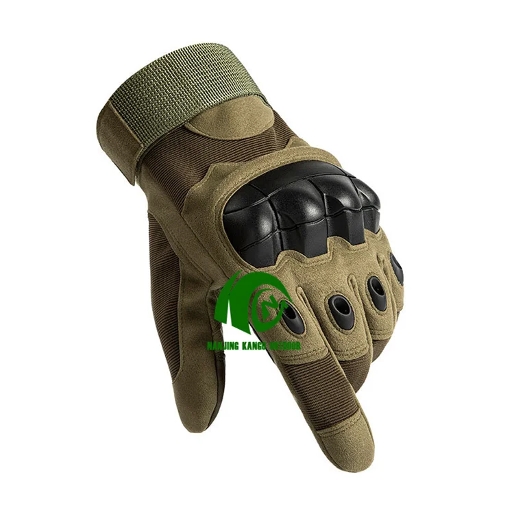 KANGO Outdoor company Outdoor Men Equipment Half Finger Fingerless Custom Tactical Gloves
