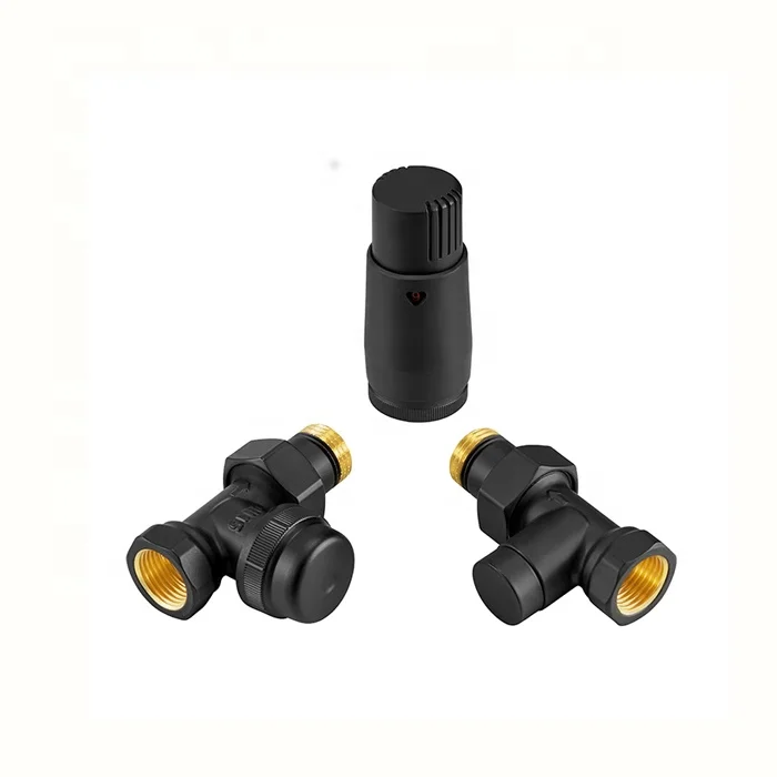 Heated Towel Rack Thermostatic Radiator Heating Valve Smart Home TRV Straight  Valve