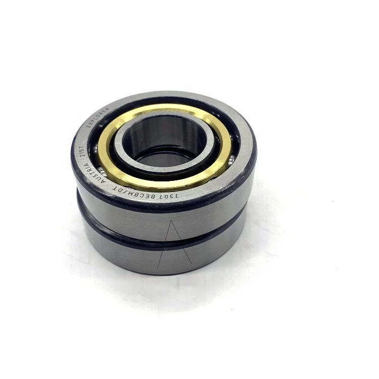 7307 BECBMDT angular contact ball bearing 7307 BECBM high speed bearing 7307 BECBMDT