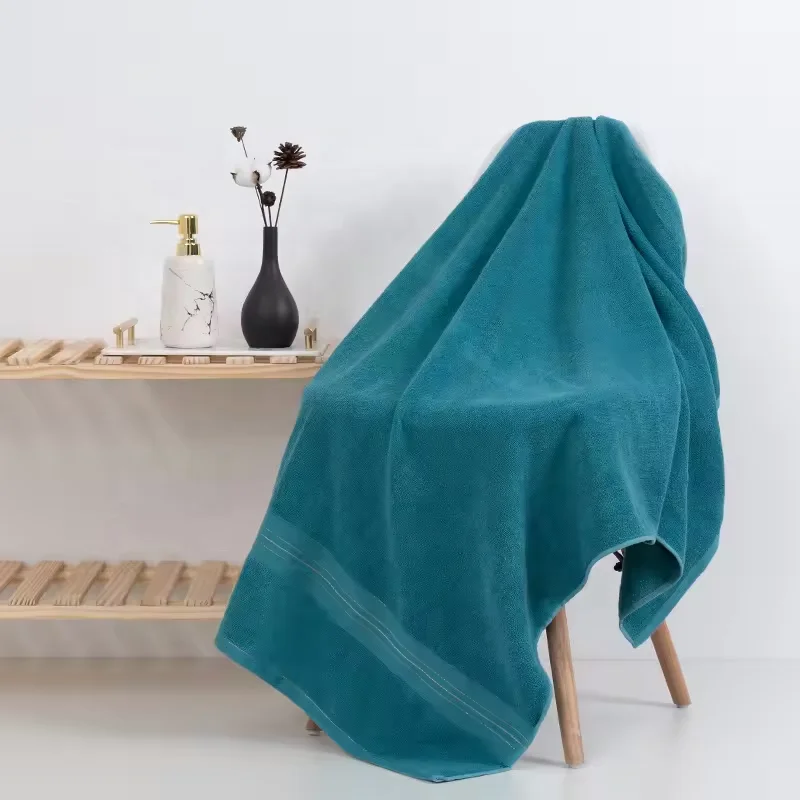 70x140cm Hotel Luxury Jacquard White Bath Towel Set 100% Cotton Large Beach TOWEL Brand Absorbent Quick-drying Bathroom Towel