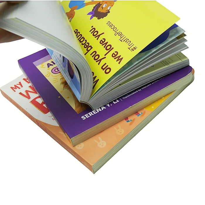 Comic book printing softcover english children books mini manga books wholesale printing