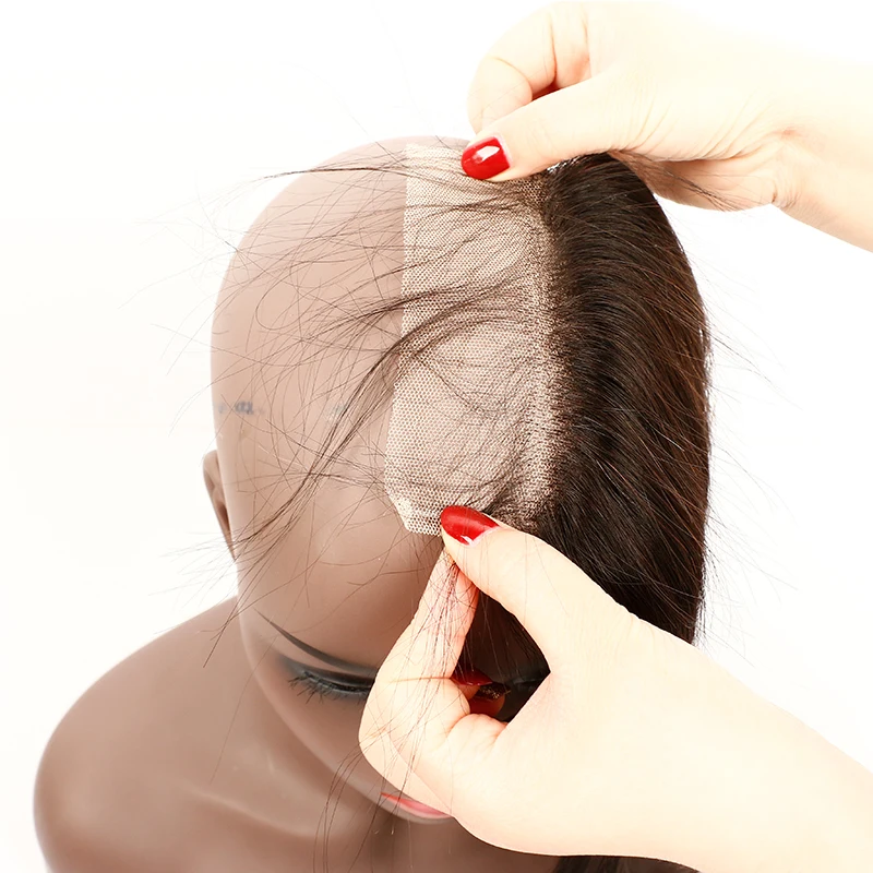 Wholesale 10A Quality  Transparent Lace Closure,Film Transparent Swiss Lace closure,Super Thin transparent  Lace Frontal Vendor