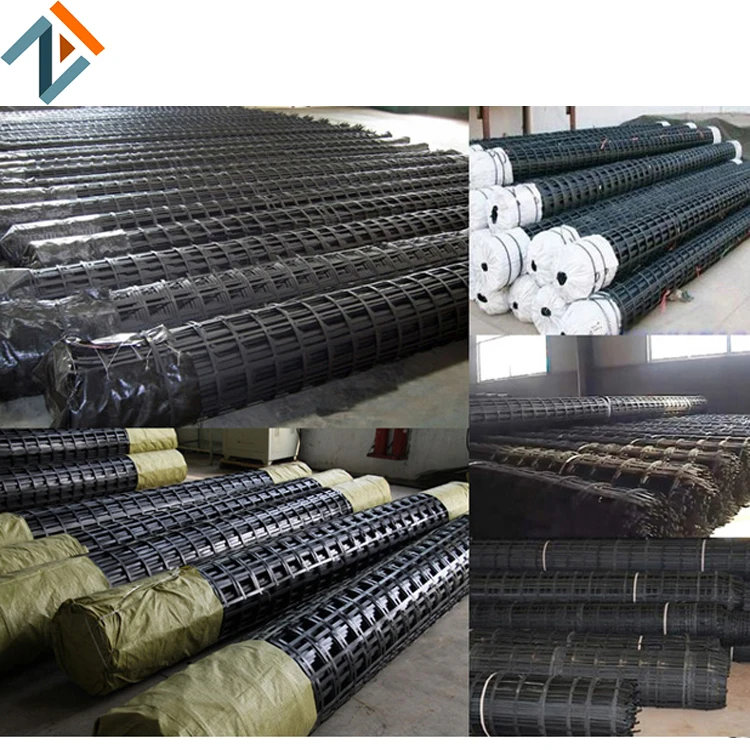 
Good HDPE geogrid steel plastic geogrid 
