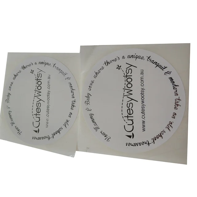 Круглая форма 6 см диаметр Фирменное Наименование логотип наклейки этикетки глянцевое покрытие этикетки с золотой фольгой