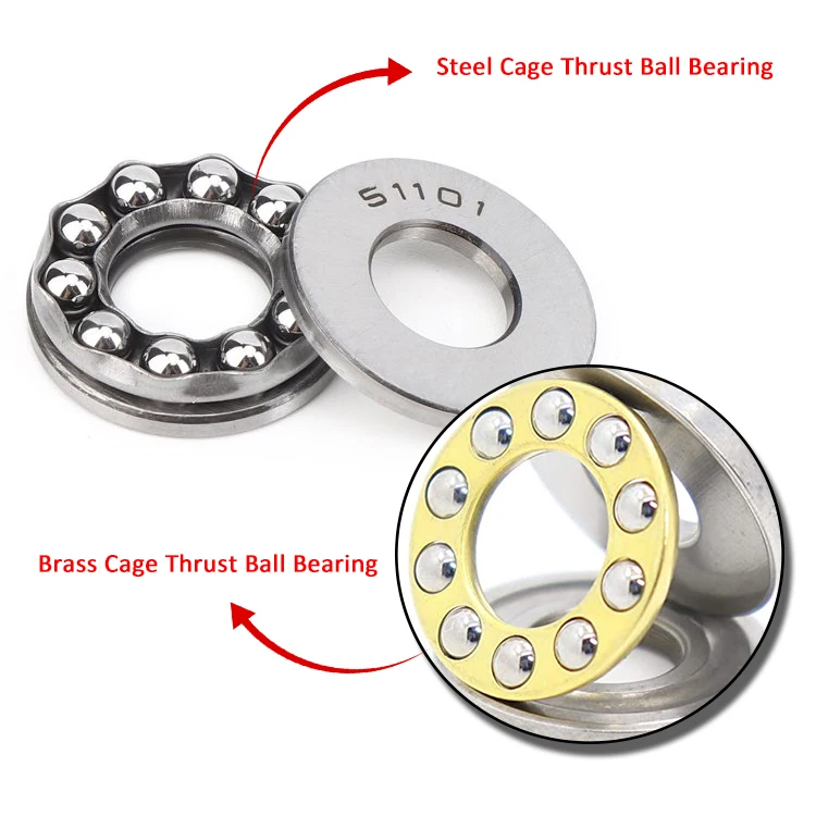 Thrust bearing 51310 Best Price All Types Thrust Ball Bearing 51310 Size 55*95*31mm