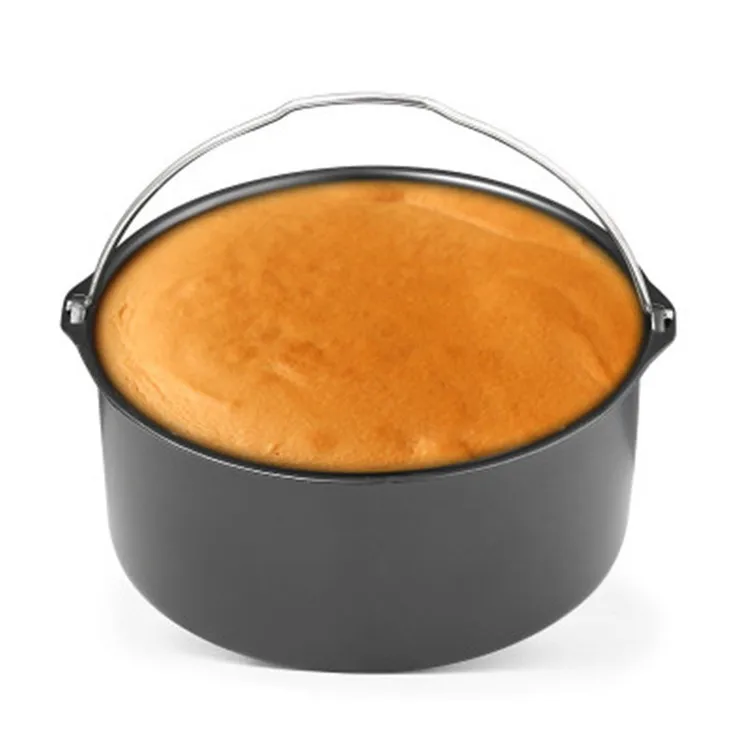 Лучшая цена 8 дюймов 12 шт набор 5 2-5.8Qt аэрофритюрница для приготовления блюд без корзина печь Airfryer аксессуар
