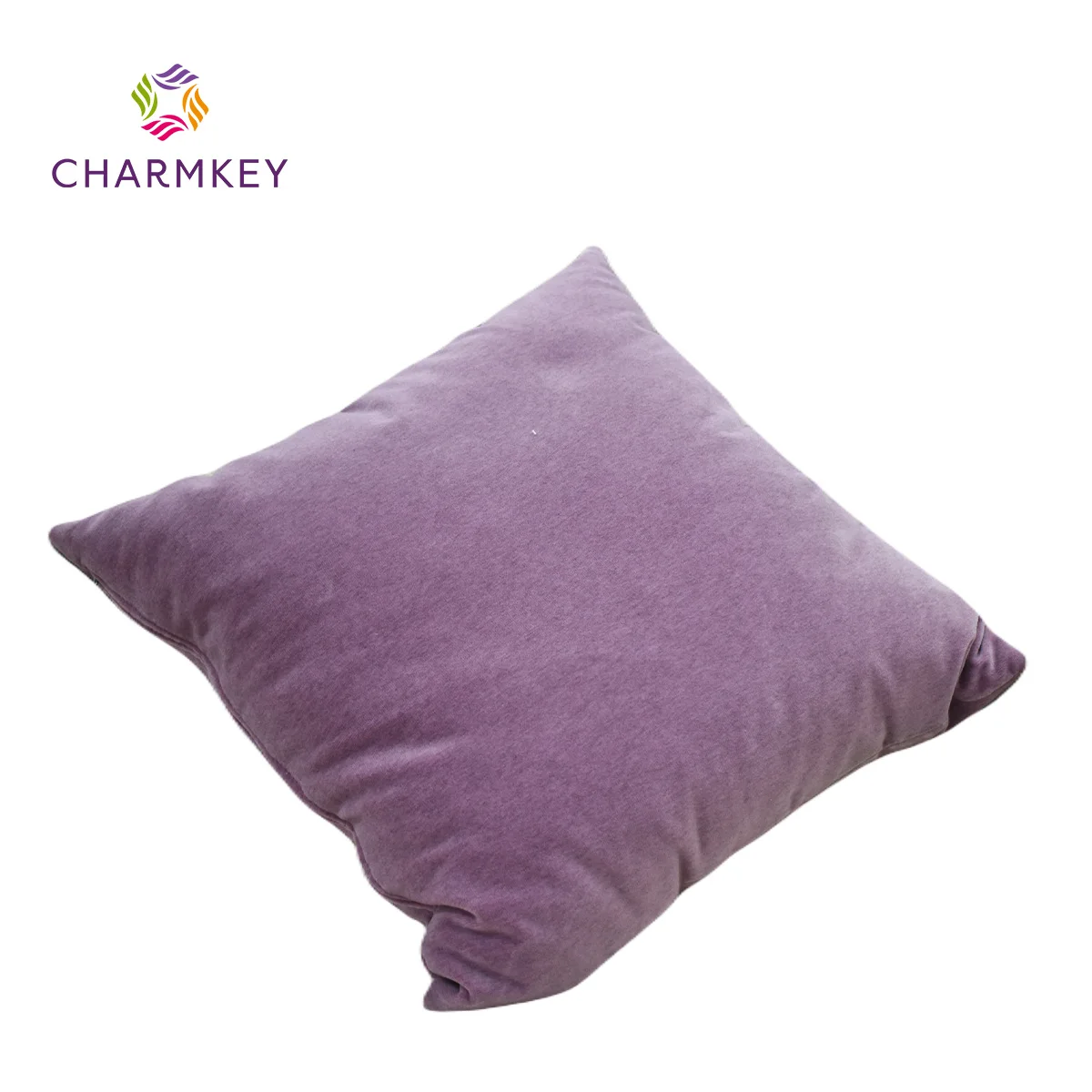 Charmkey оптовая продажа модная бархатная ткань из полиэстера для дома текстильная подушка