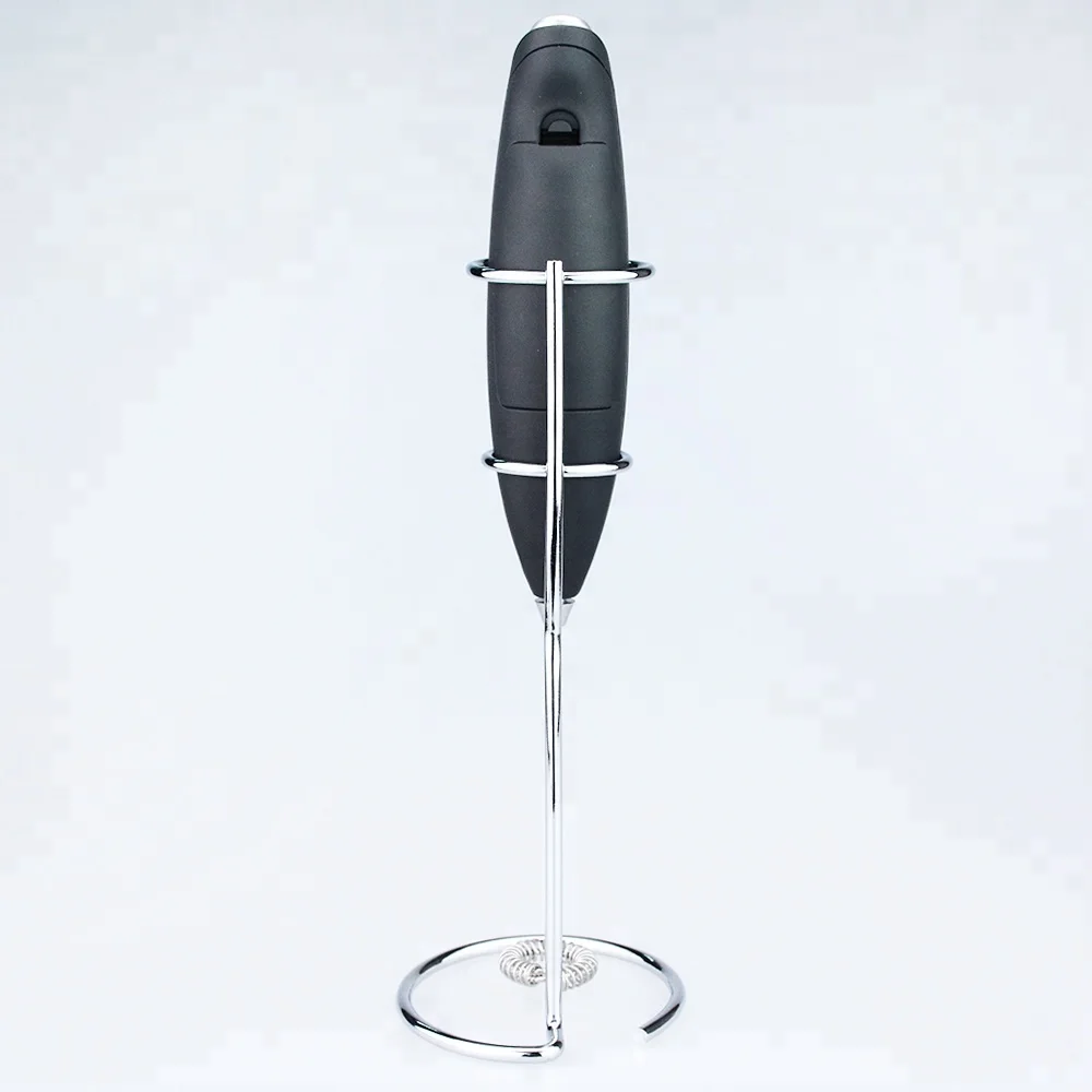 Pailite Portable Coffee Mixer Hand Held Electric Milk Frother Stainless Steel Coffee Milk Frother