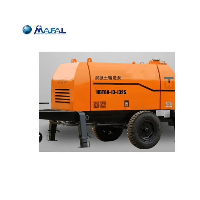 LIU-GONG HBT80-13-132S  new or used trailer  concrete pump machine for sale