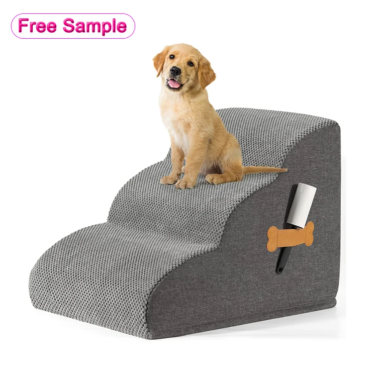Folding Collapsible Foldable Portable Car High Bed Chair Step Ladder Pet Ramp Small Dogs Stairs for Dog