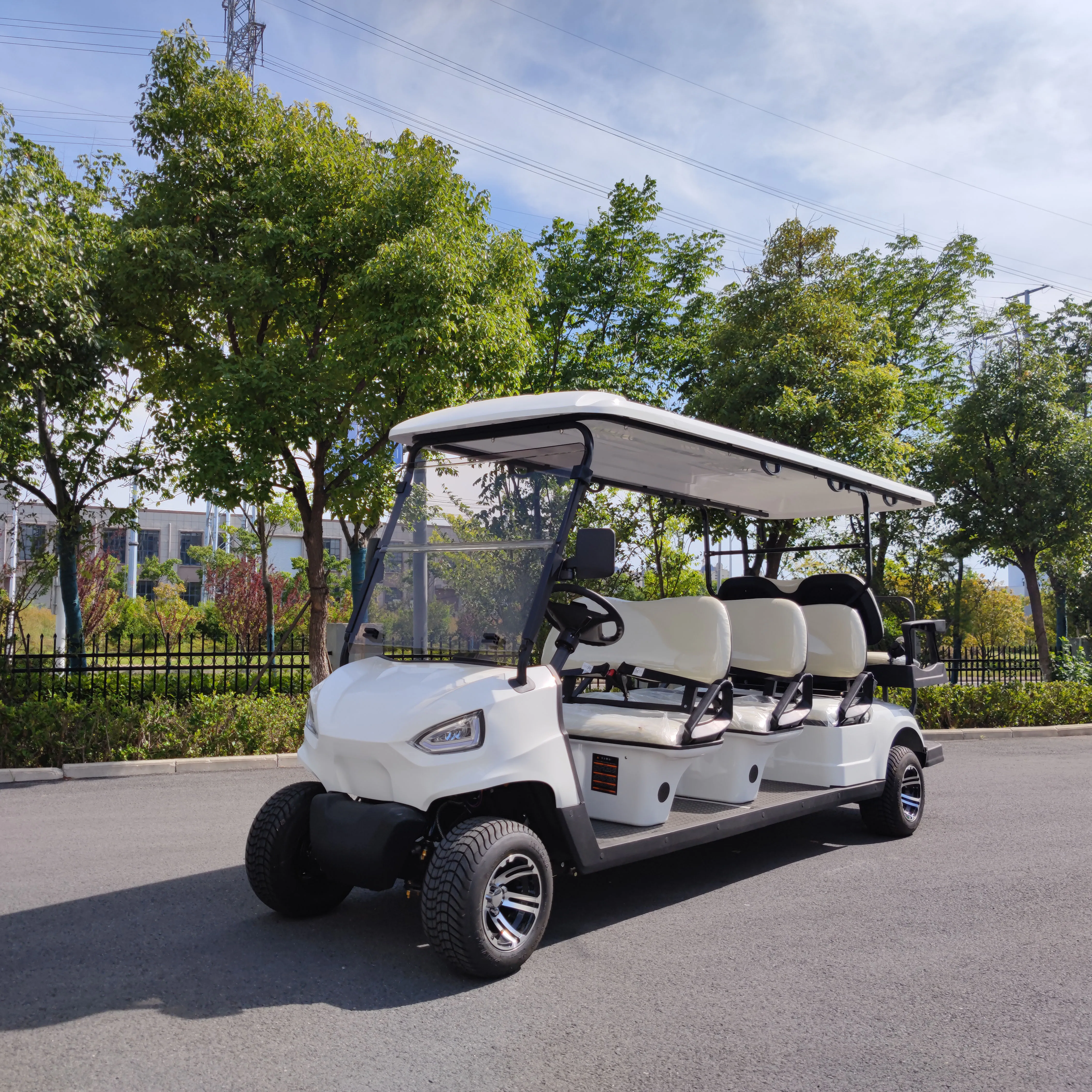 New energy 8 - seater Electric golf cars with Curtis controller