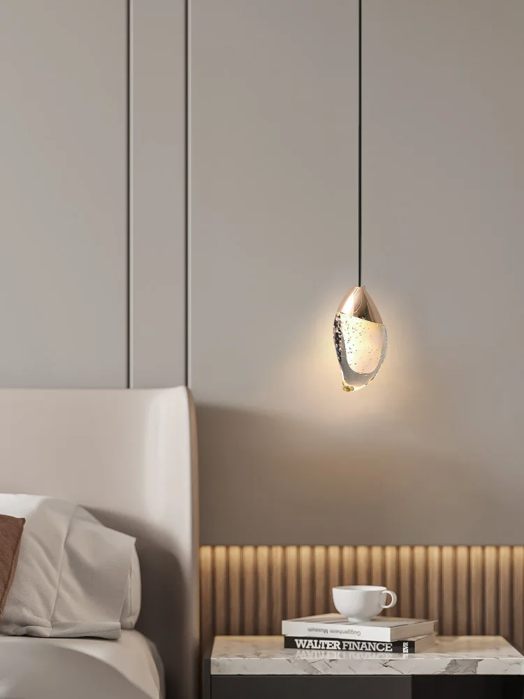 Contemporary modern simple  decor crystal  led chandelier pendant light for wedding
