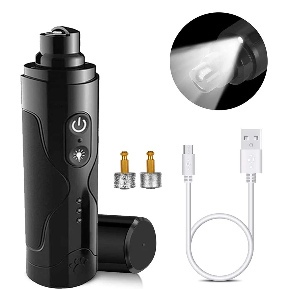 
Professiona Speed adjustable grinder rechargeable with Three Ports or Cats, Large, Medium & Small Dogs 