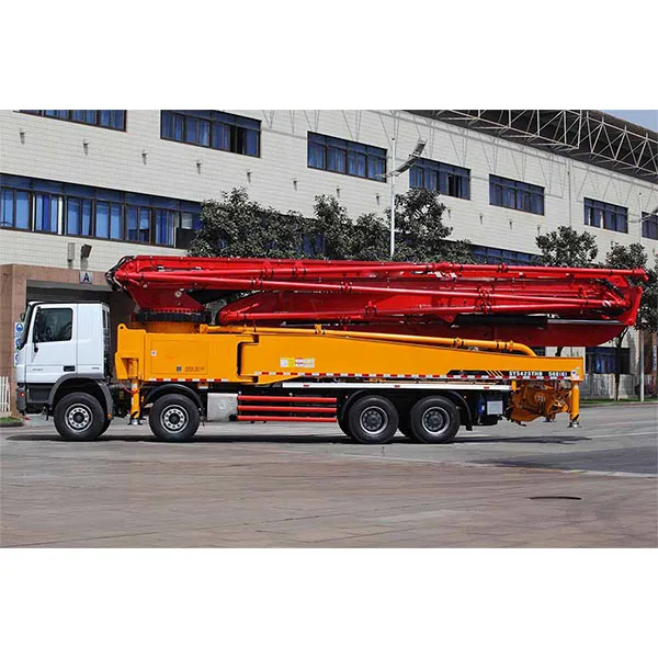 Efficiency King 56 Meters Concrete Pumps Truck SYM560C-10 Mounted Concrete Pump Concrete Machinery in Mexico