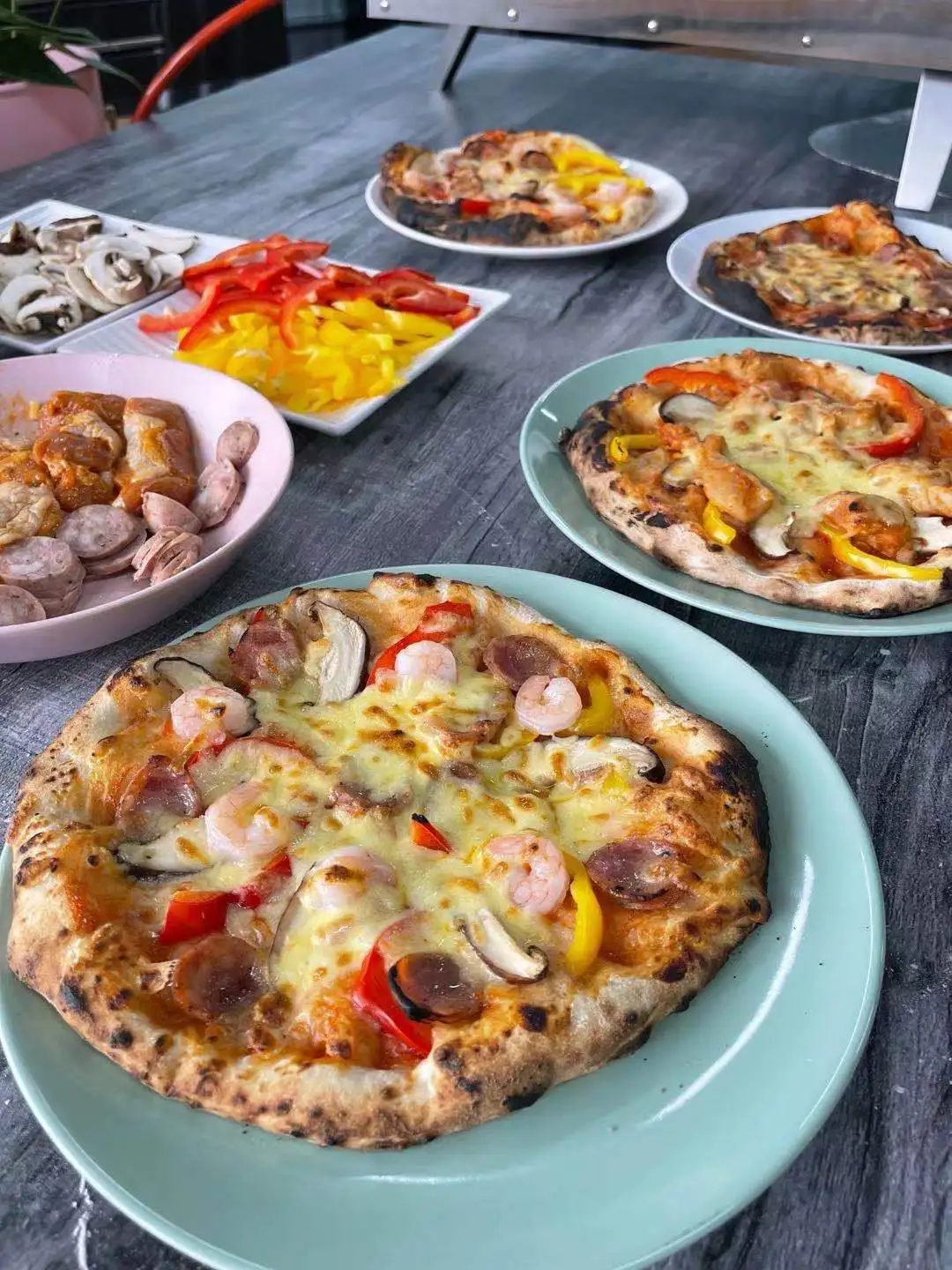 12 inch pizza oven black powder coating pizza oven hot selling pizza oven outdoor