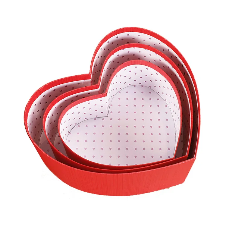 Wedding Gifts Candy Chocolate Packaging Customized Valentines Day Christmas Gift Box Heart Shape