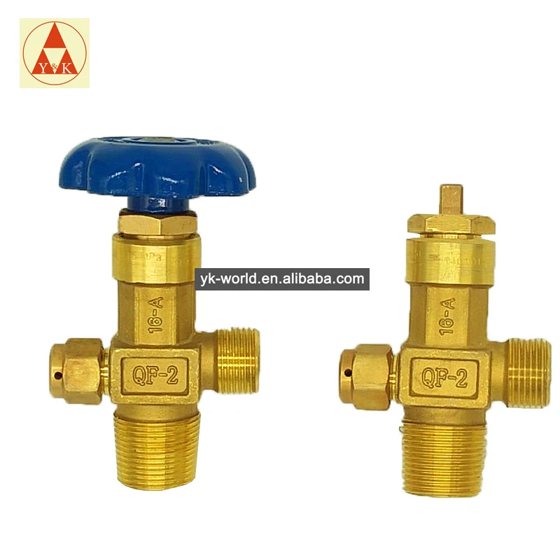 Professional Wholesale Qf-2P Nitrogen/Oxygen Gas Cylinder Brass Valves