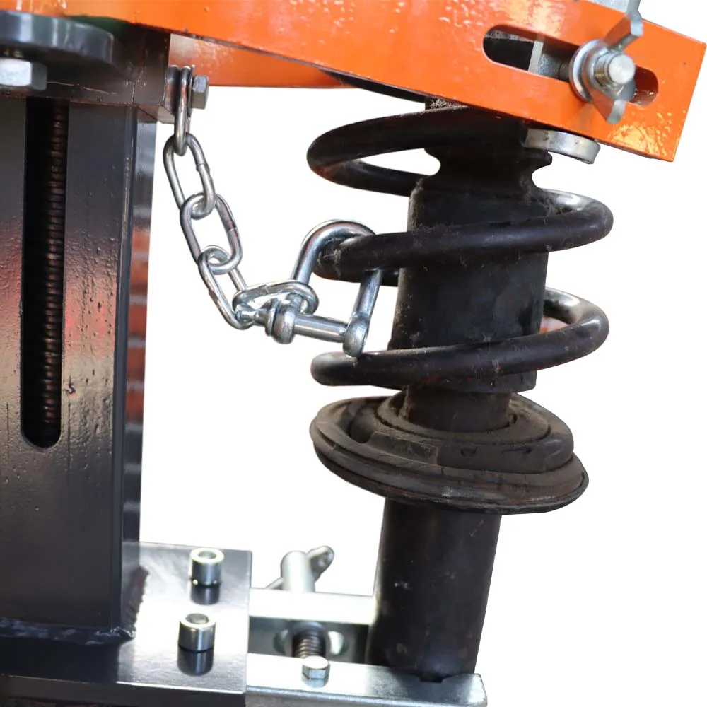 Spiral Hydraulic Spring Compressor Shock Absorber Repair Machine For Automobile Spring Disassembly Machine