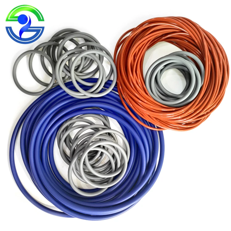 Высокоточные цветные кольца FKM/VMQ/FVMQ/EPDM/HNBR из Китая