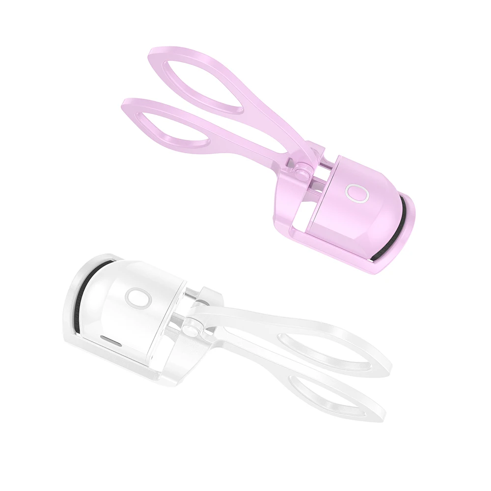 Factory OEM Portable Rechargeable Eye Lash Perm Long Lasting Eyelashes Curls Thermal Electric Heated Eyelash Curler