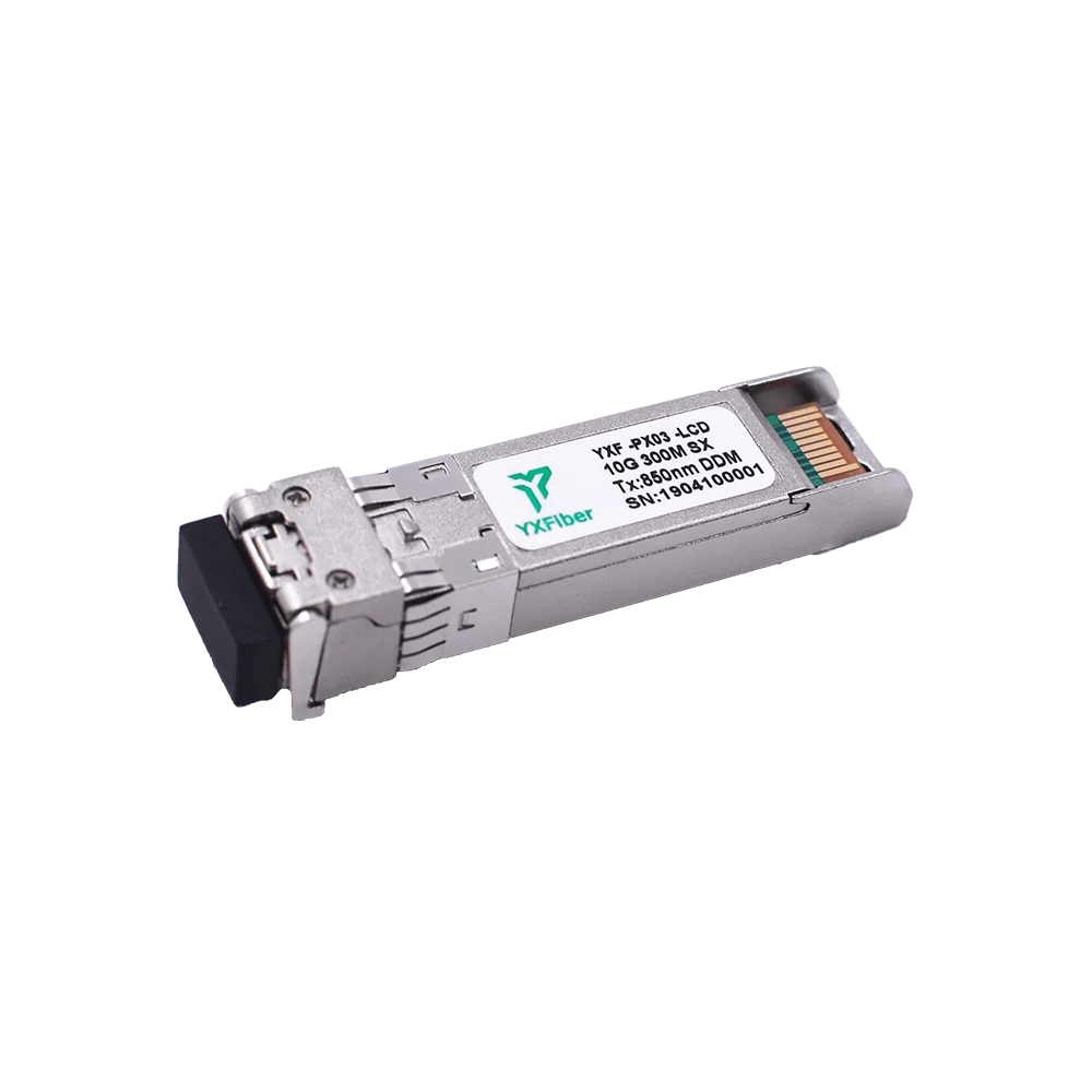 Дуплекс волокно 300 м MMF LC SFP sfp 850 мм модуль 10 г SR трансивер два