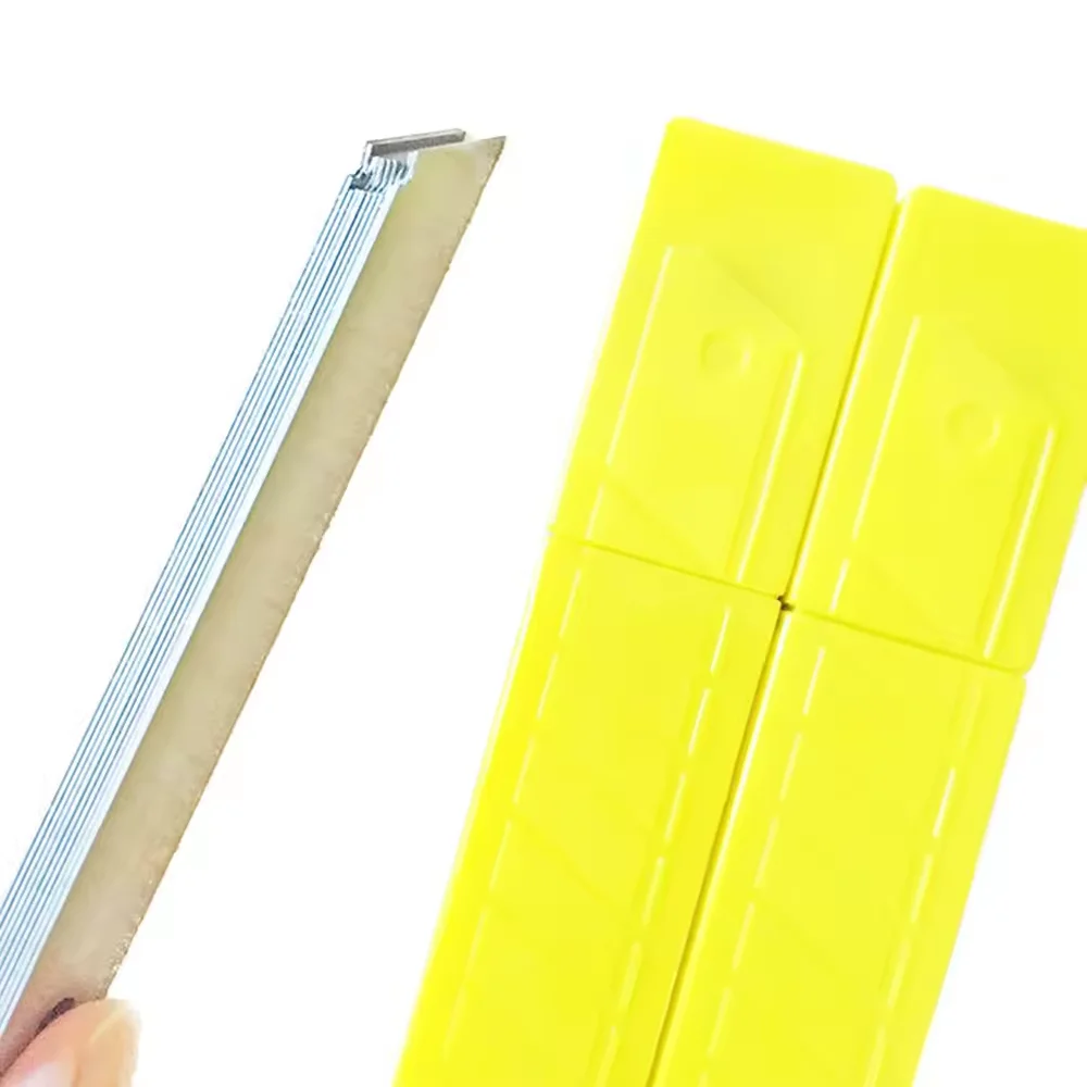 18mm Wide Snap-Off Blades Quality Carbon Stainless Steel Sharper Replacement Blade for Most Box Cutter & Utility Knife