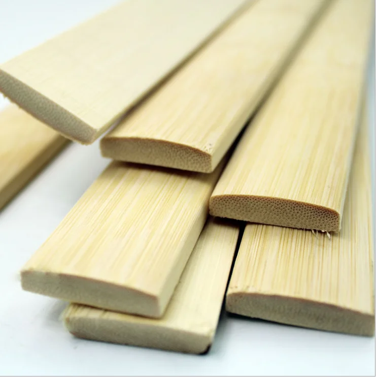 Factory direct supply of durable solid bamboo wood chips bamboo raw materials strip bamboo pole pieces for furniture