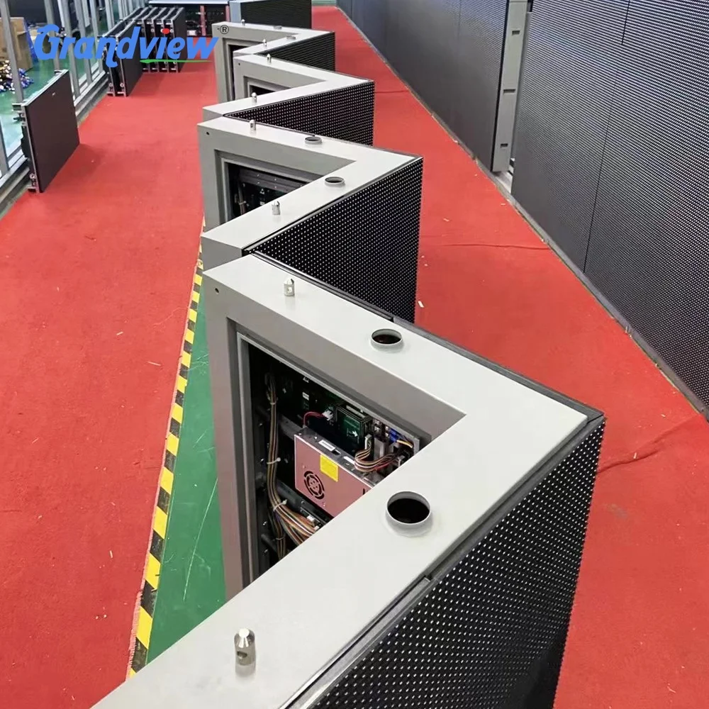 full color Outdoor Led Magic Cube Display Indoor And Outdoor Led Cubic Screen Commercial Advertising Led Cube Display Screen