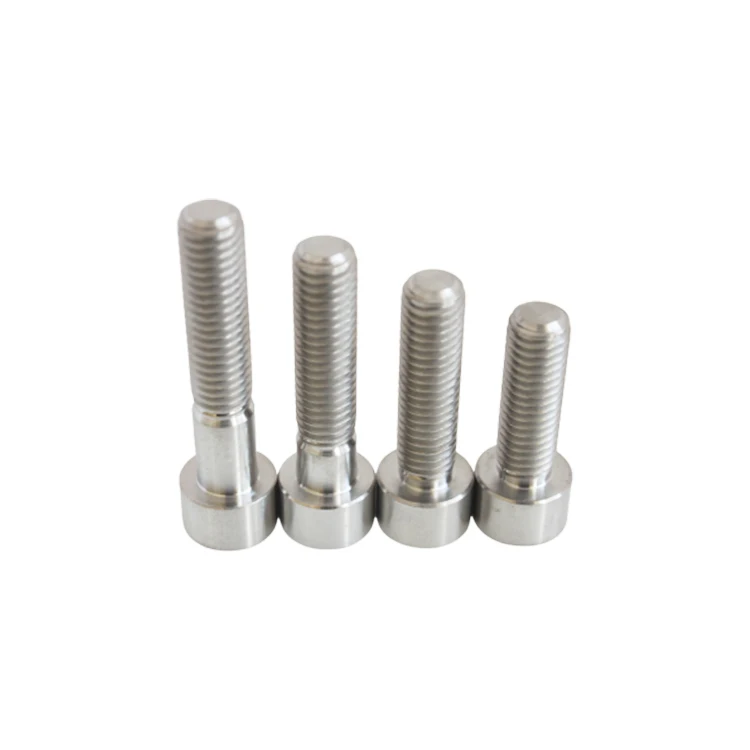High strength DIN912 M2.5 hex socket cap head Ti-6AL-4V GR5 TC4 titanium screws titanium bolts for rc cars drones