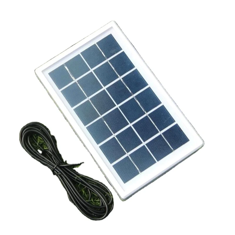3 Watt 6V Solar Panel Solar Module For Solar Power System Polycrystalline Silicon Solar Cell With Frame light with solar panel