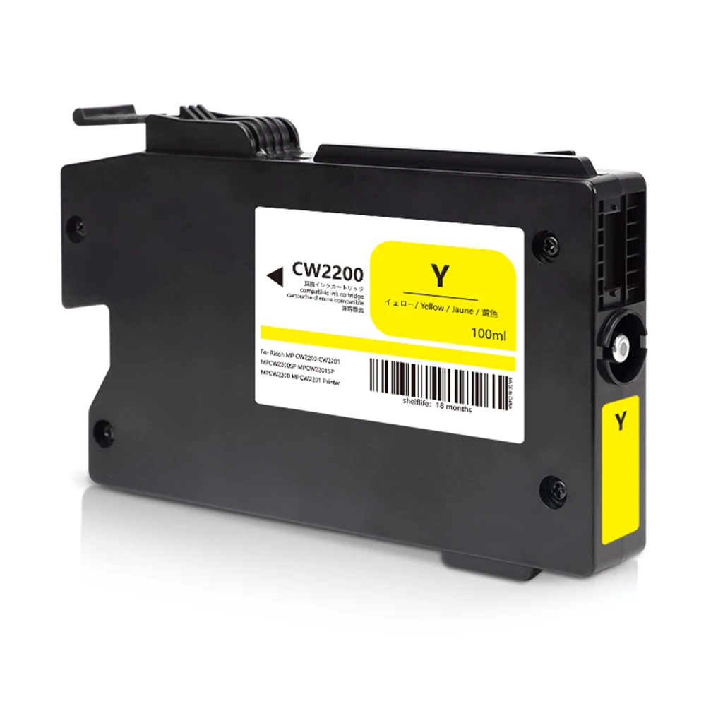 Цветной совместимый картридж CW2200 CW2201 для принтера Ricoh CW2201SP CW2201HSP CW1201SP CW1201HSP MP CW2200SP CW2200HSP