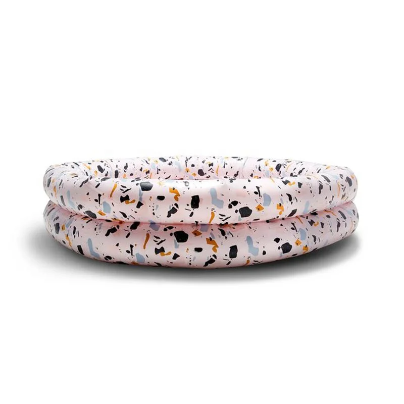 2 rings PVC inflatable kiddie pool