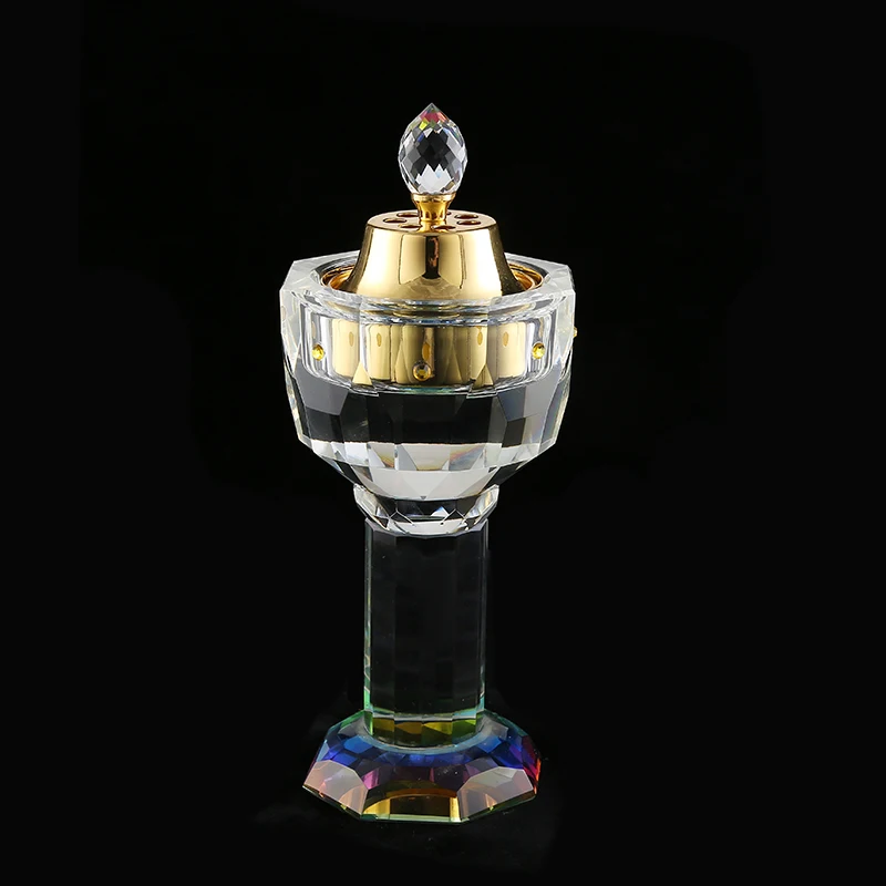 CJ-New Creative Design Arabic Style Crystal Incense Burner