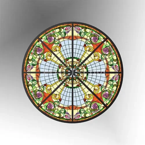 Home Church Stained Decorative Customized Glass Tiffany Safety Exquisite Beautiful Glass