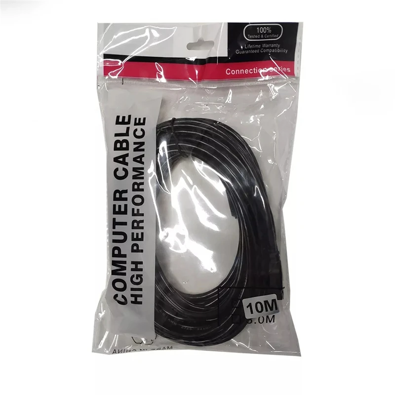 USB Extension Cable, 0.5M 1M 1.5M 3M 5M 10M USB Type A Male to A Female Extension Cord Black USB Cable Extender