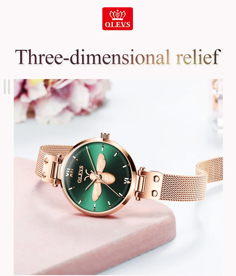 
2020 Custom Logo Classic Luxury Brand Rose Gold Stainless Steel Mesh Lady Quartz Small Dial Stylish Simple Thin Women Watch 